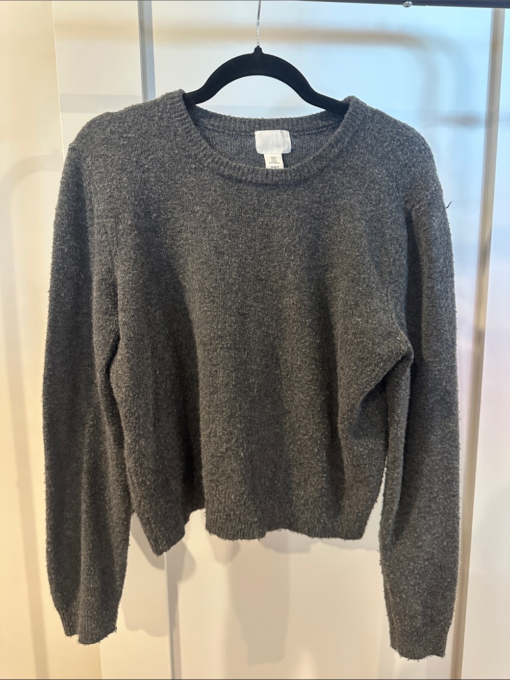 H&M Heather Gray Crewneck Sweater